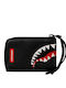 Fly Knit Mouth Kleines Damenportemonnaie Schwarz