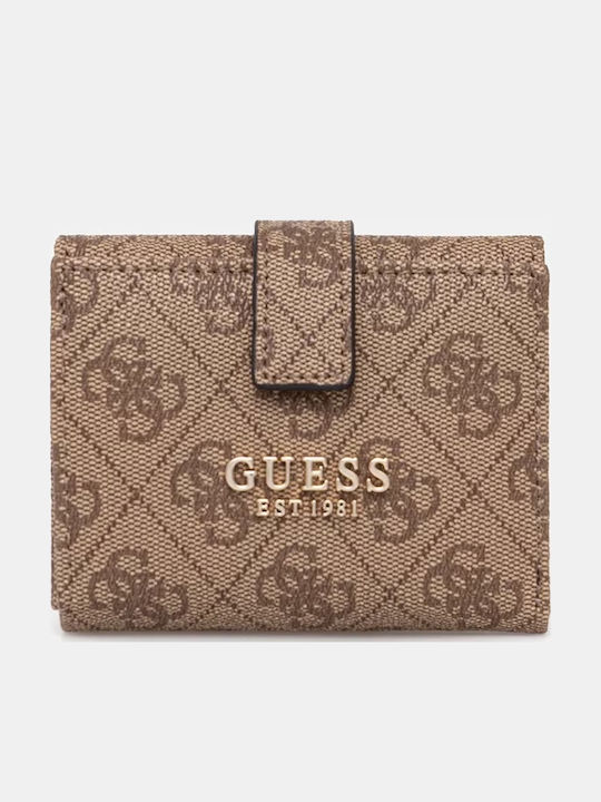Laurel Guess Portemonnaie Damen Beige Guess Laurel Groß Damen
