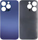 Apple iPhone 14 Pro Капак с По-Голям Отвор Дълбок Лилав Клас A