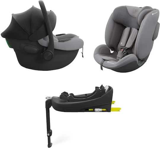 Kinderkraft Endura Safe Modular System Baby Car Seat i-Size with Isofix Grey 0-36 kg