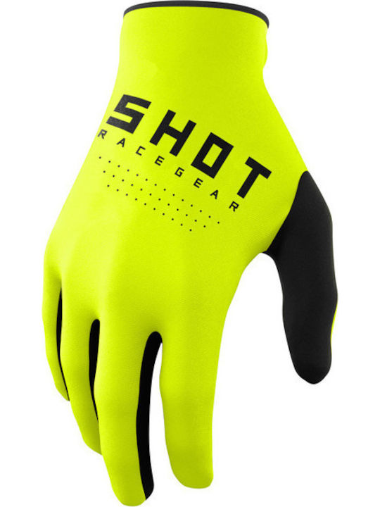 Shot Mx Raw Herren Handschuhe Neon Yellow