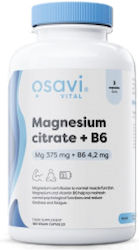 Osavi Magnesium Citrate + B6 375мг 180 капси Osavi Magnesium Citrate + B6 375мг 180 капси