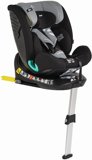 Cangaroo i-Protect Baby Car Seat i-Size with Isofix Steel Grey 0-36 kg