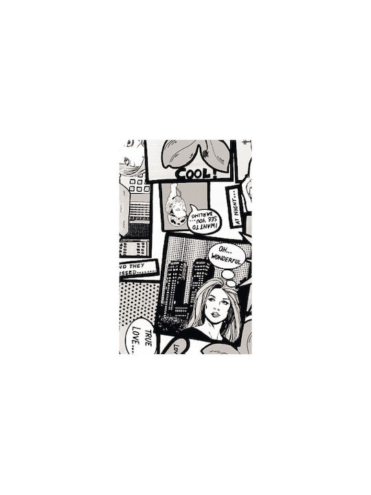 Comic Leaf Sticker Suitable for Wall 45 cm x 200 cm