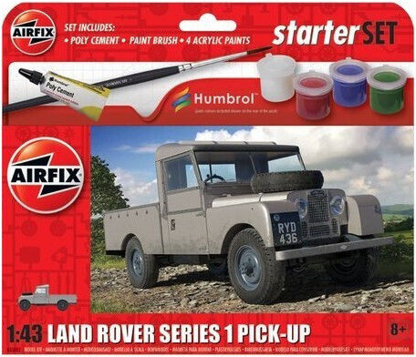 Airfix Фигура за Моделизъм Автомобил с Лепило и Бои