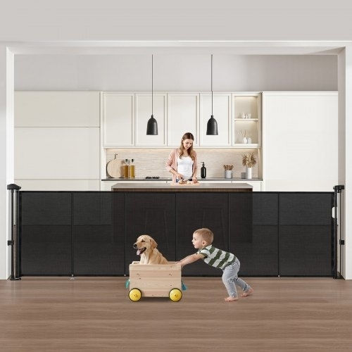 Vevor Door Dog in Black Color 87 x 28cm