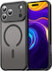 Techsuit Umschlag Rückseite Kunststoff Schwarz (iPhone 17 Pro Max)