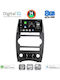 Digital IQ Auto-Audiosystem für Jeep Kommandant 2007-2009 (Bluetooth/USB/WiFi/GPS/Apple-Carplay/Android-Auto) mit Touchscreen 9"