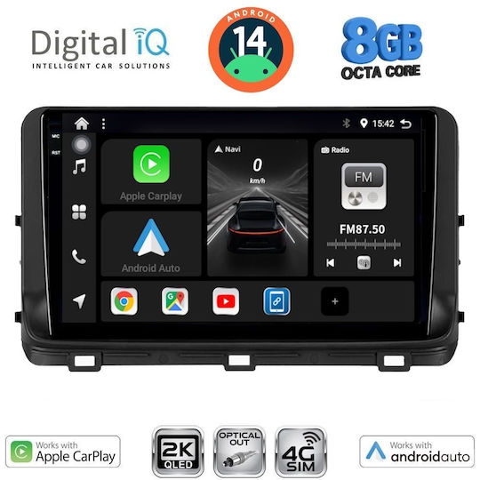 Digital IQ Ηχοσύστημα Αυτοκινήτου για Kia Ceed / XCeed 2018-2022 (Bluetooth/USB/WiFi/GPS/Apple-Carplay/Android-Auto) με Οθόνη Αφής 10"