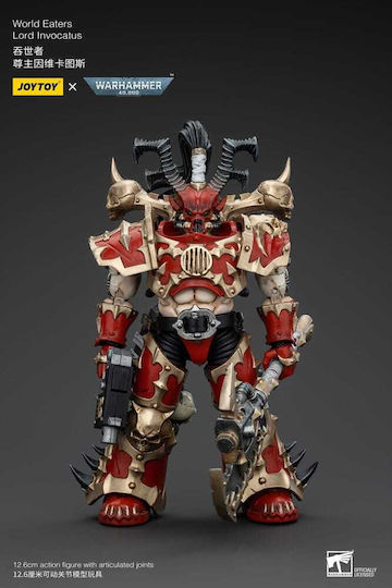 Warhammer 40k Action Figure 1/18 World Eaters Lord Invocatus 13 cm