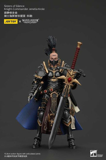 Warhammer Horus Heresy Figurină de Acțiune Sisters Silenceknight-Commander Jenetia Krole 19 Cm