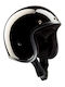 Bandit Gloss Black Motorradhelm Jet DOT