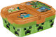 Minecraft Creeper Lunch Box Multi Compartment