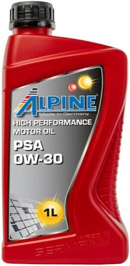 Alpine Συνθετικό Λάδι Αυτοκινήτου 0W-30 1lt AL030PSA1L