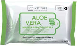 IDC Institute Aloe Vera Wipes Makeup Remover 20pcs