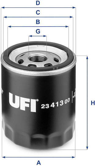 Ufi Oil Filter 23.413.00