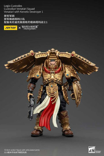 Warhammer Horus Heresy Action Figure 1/18 Legio Custodes Custodian Venatari Squad Venatari Kenetic Destroyer 1 13 Cm