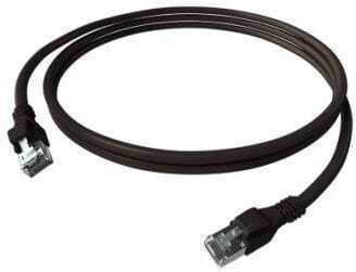 Easylan S/FTP Cat.6a (Gigabit) Καλώδιο Δικτύου Ethernet 5m Μαύρο