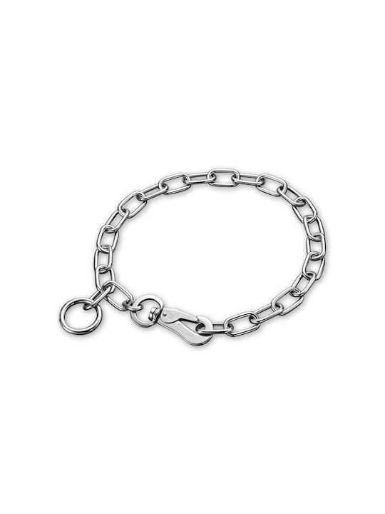 Sprenger Collar Adjustable Hook Steel Chrome-Plated Adjustable Chain Collar 3.0mm Chrome-Plated Steel 65cm
