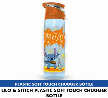 Pyramid International Bottle Παιδικό Παγούρι Lilo & Stitch Πλαστικό Πορτοκαλί