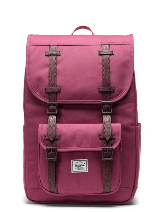 Herschel Little America Mid 21lt Ροζ