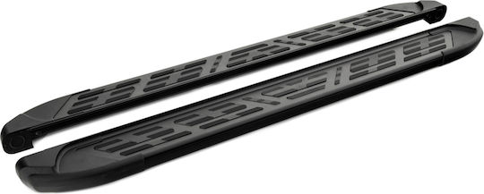 Side Steps Black Sapphire V2 Compatible with Audi Q7 4L