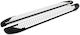 Side Steps Silver Sapphire V1 Compatible with Nissan Qashqai +2