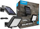 Modee Lighting Wall Mounted Solar Light 250lm Cold White 6500K with Motion Sensor and Photocell IP44
