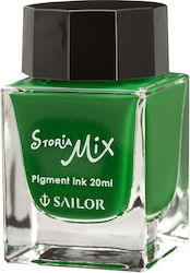 Sailor Ersatz- und Füllfederhaltertinten für Füllfederhalter Produktgröße 34 x 34 x 58 mm 20 ml