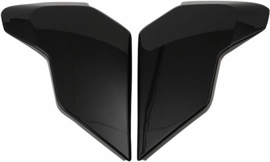 Mechanism Covers Visor Black Helmets Airflite Icon