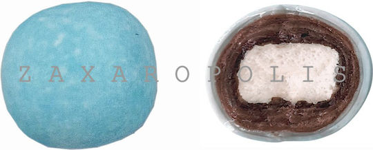 Zaxaropolis Marshmallow Balls in Form von Standard mit Geschmack von Schokolade Blau 800gr