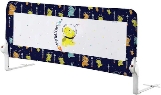 Guimo Pliabil Bară de protecție pentru pat în Culoare Albastru marin 150x48cm 1buc