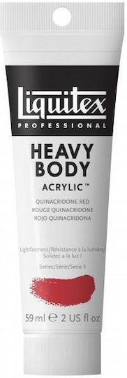 Liquitex Professional 59ml Heavy Body Acrylics 112 Quinacridone Red Series 3
