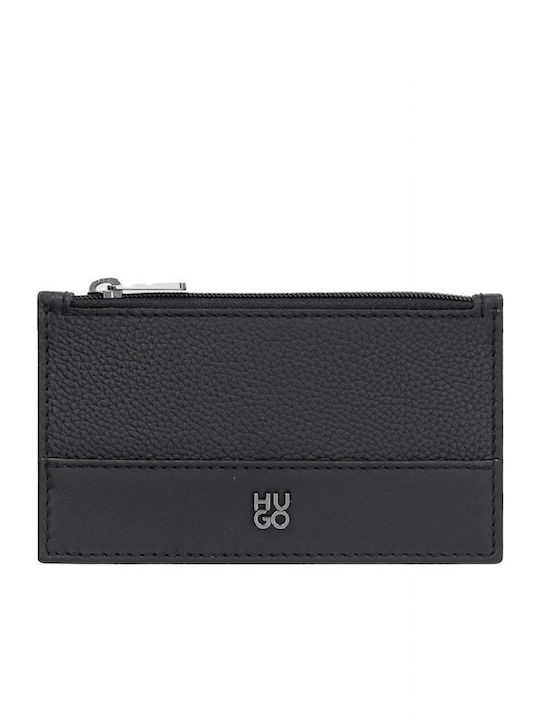 Leather Men's Wallet Cards Black