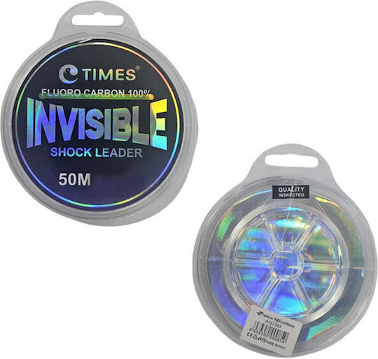 Additional Reinforced Transparent Fishing Line #2.0 11lb 0.24mm Invisible Shock Leader Fluorocarbon