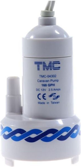 Unterwasser-Wasserpumpe für Bilge für Boote 12V/DC Φ9/φ11 160gal/h 04302 Tmc