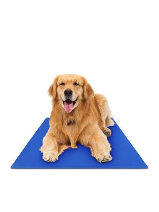 Cooling Pet Mattress Special Gel 120×80cm Double-Sided Qlyb-23 Blue