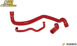 Σετ Κολάρα Νερού Κόκκινα Mishimoto Audi Tt 8n 1.8t 1999-2006 3 Τμχ Mmhose-tt-99rd