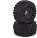 Pro-line Trencher Low Profile 2.8" Tires W Raid Rear Wheels 2 Black M2 W/12mm Removable Hex