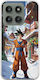 Xmas Anime Son Goku Motorola Edge 60 Fusion 5g Flexible TPU Transparent Silicone