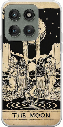 Tarot Cards Moon Motorola Edge 60 Fusion 5g Flexible TPU Transparent Silicone