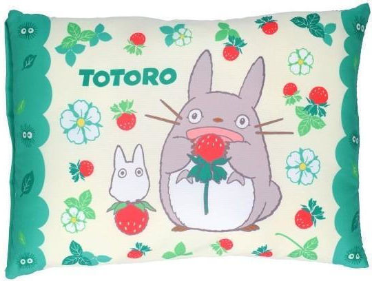 Mein Nachbar Totoro Totoro Erdbeer-Kopfkissen 28x39cm