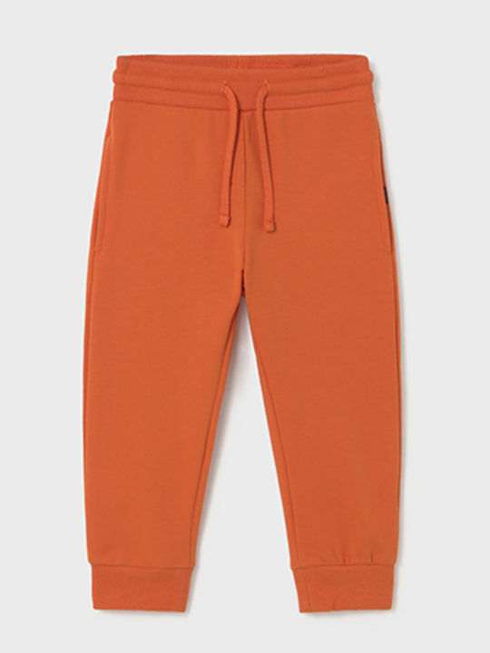 Mayoral Kids Sweatpants Orange