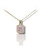 Mentzos Charm mit Steinen aus Roségold