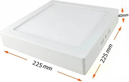 Astralux Χωνευτό LED Panel 18W 22.5x22.5εκ. Astralux Χωνευτό LED Panel 18W 22.5x22.5εκ.