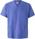 Velilla Unisex Light Blue Medical Blouse