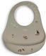 Citron Waterproof Bib Silicone with Button & Pocket Citron