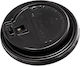 Safety Sip Flip Lid Black Paper Cup 14oz 16oz 100pcs