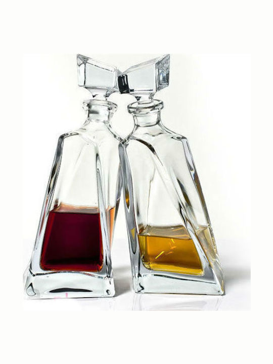 Bohemia Lovers Crystal Decanter with Stopper 700ml