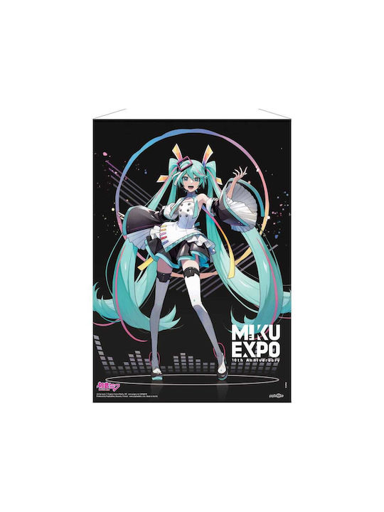 Hatsune Miku Wallscroll Miku Expo 10th Anniversary Limited Edition 50 X 70 Cm